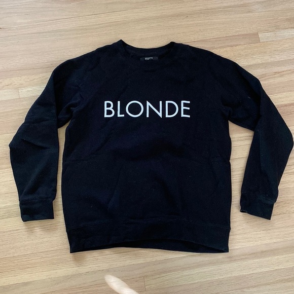 Brunette the Label - BLONDE sweatshirt - Picture 1 of 3